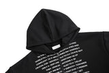 Wichi Lettering Hood Zip-Up