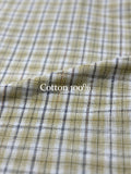 Summer Seersucker Check Shirt
