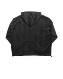 STRING VELLVET HOOD JACKET