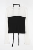 If scarf color matching tee