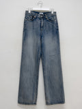 Rain Back Bijo Long Wide Denim
