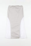 see-through mesh long skirt