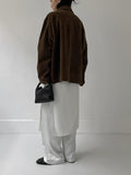 Satin Tia Layered Wide Pants