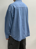 Soft Denim Rolling Shirt