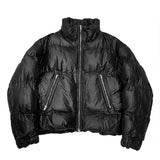 Satin Glow Crop Padding