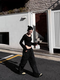 1+1 ROUND-HEM CROP TOP