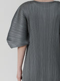 [Premium] Issey Pleats Kabra Sleeve Long One Piece