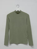 Angora Mock Turtleneck T-Shirt