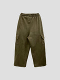 Fluffy Suede Cargo Pants