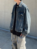 Vintage Washed Over Denim Jacket