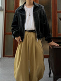Force Stitch Leather Jacket