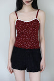 Milli Flower Sleeveless Set Top
