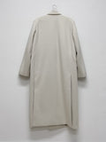 [unisex] Deep Slit Overfit Double Long Coat