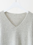 [Premium] Whole Garment Raccoon V-Neck One Piece