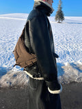 Modern Daily Crescent Bag