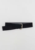 SUEDE WIDE BELT