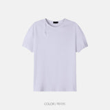 Sword Henley Neck Ringer Short Sleeve T-shirt