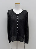 Hachi Strap Loose Fit Cardigan