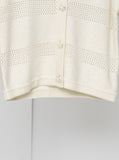 [Premium] Bell Linen Button Cardigan