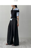 Grip Ribbed Off-Shoulder T-Shirt