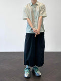 Brick Glossy Short Sleeve Overshirt
