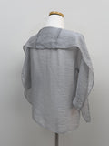 Puff Organza Half Blouse