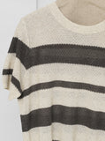 [Premium] Len Stripe Linen Knit