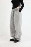 Ari cotton brushed balloon pants