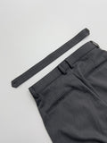 [unisex] Loop Two Tuck Brushed Wide Slacks