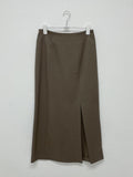 [FW] Betty Slit H-Line Long Skirt