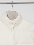 Duck Down High Neck Padded Vest