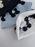 [summer] Floral Knit Bucket Hat