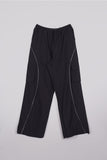 white line casual pants