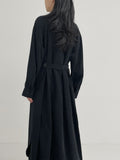 [INC MADE] Duo Layered Shirt Long One Piece