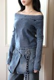 Bio Denim Off Shoulder