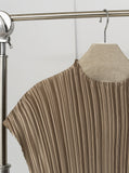 [Premium] Issey Pleated Point Long One Piece