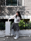 UNBAL FRILLED SKIRT