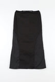 see-through mesh long skirt