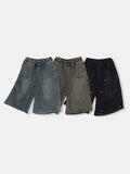 Vintage Double Knee Bermuda Banding Denim