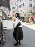 SMOKING SHIRRING BLOUSE