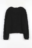 Fluffy fur cardigan