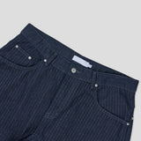 [SET] Aubert Non-Faded Curved Denim Pants
