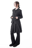 ROUND COLLAR CLASSIC BLAZER