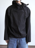 Cross high neck anorak JK
