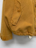 Dying Washing Cotton Oversized Fit Blouson