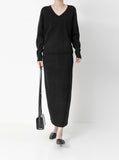 [Premium] Penny Whole Garment Wool Skirt