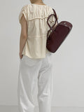 Jijel shirring flare blouse