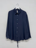 Page Backslit Loose Fit Shirt