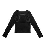 CURVE BACK ARC TEE