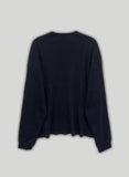 Front Incision Waffle Long Sleeve